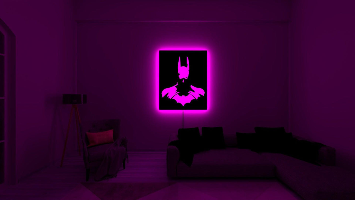 Batman LED Neon Logo