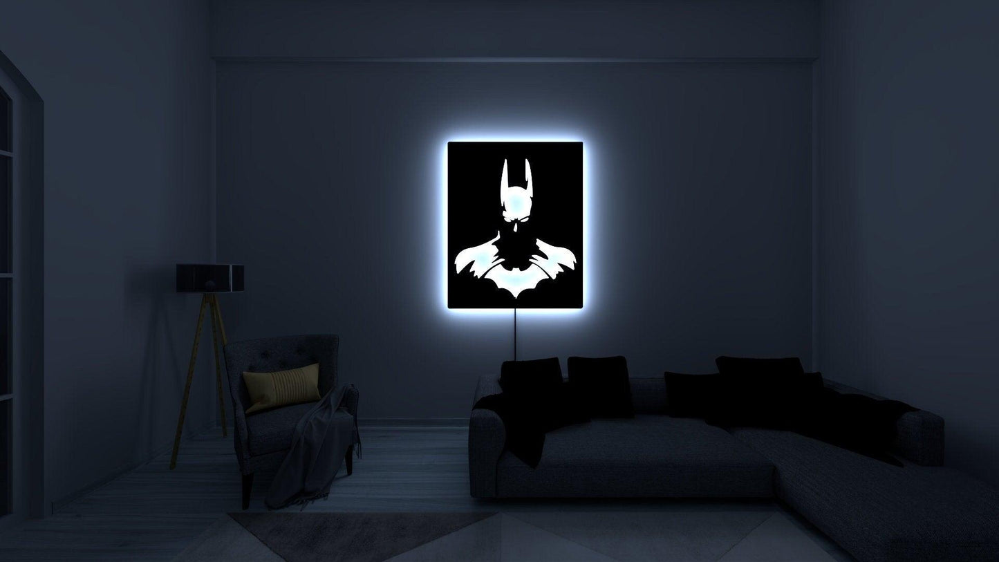 Batman LED Neon Logo 3