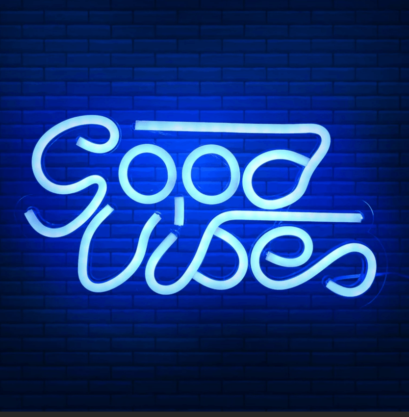 Good Vibes Neon Sign