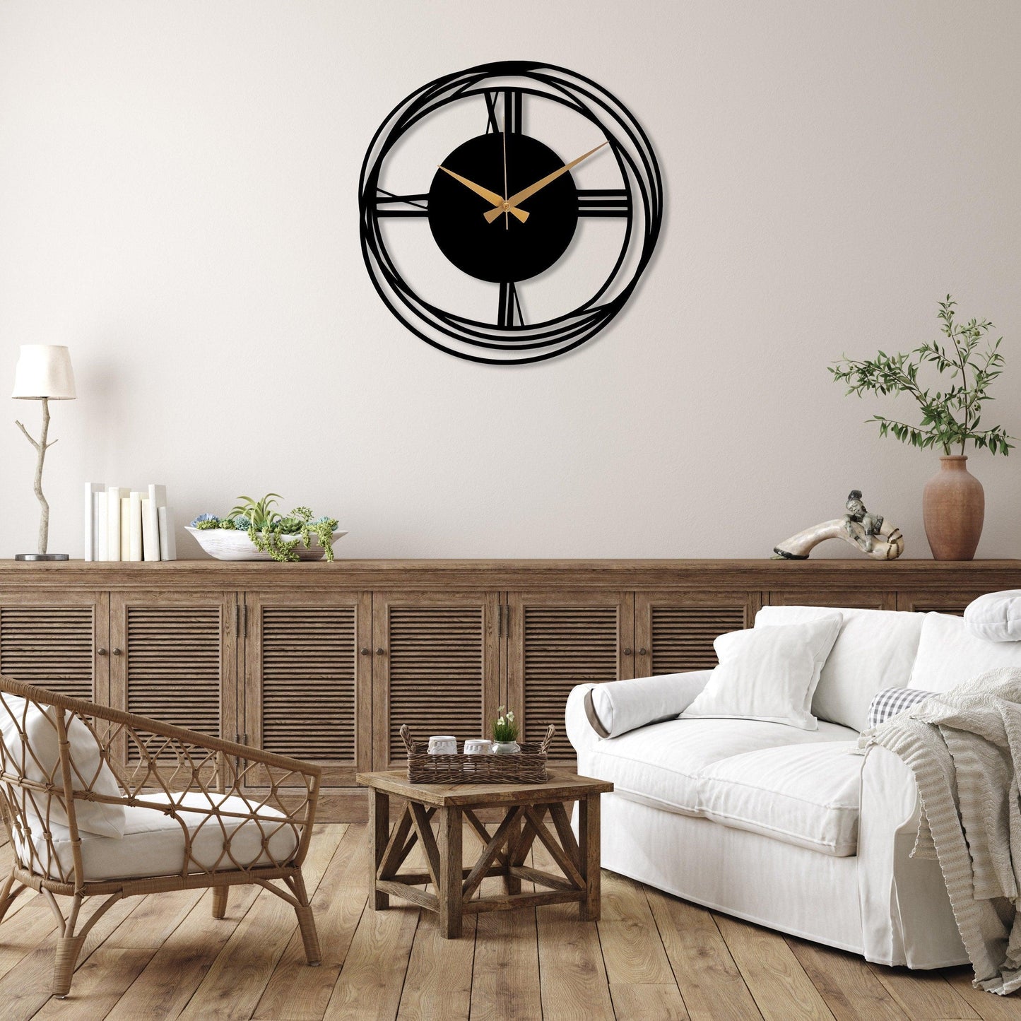 Mid-Century Wall Clock img1