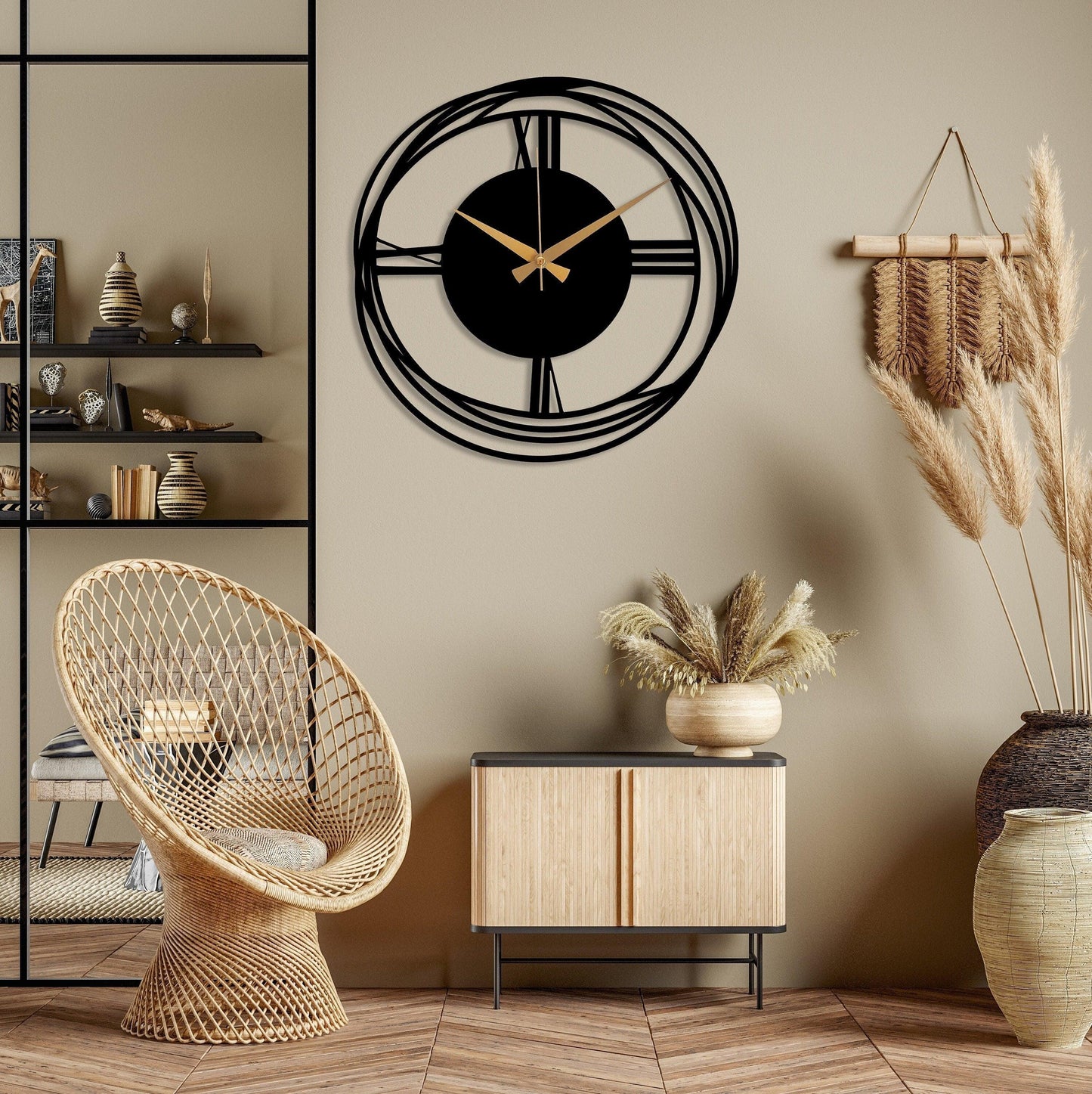 Mid-Century Wall Clock img2