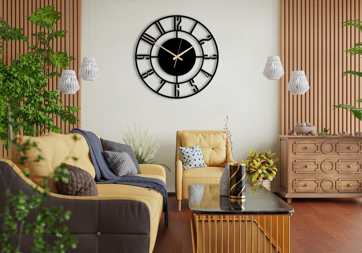 Round Wall Clock img