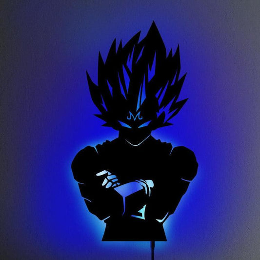 Vegeta Wall Art Logo